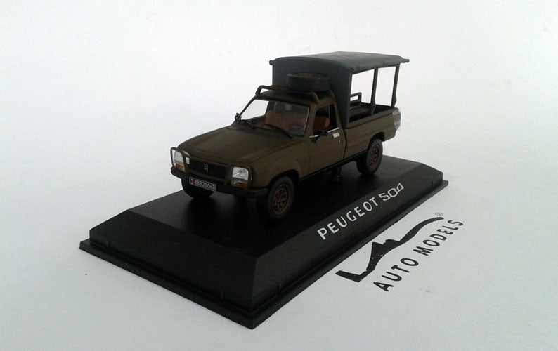Norev Peugeot 504 Pick Up 1979 Army