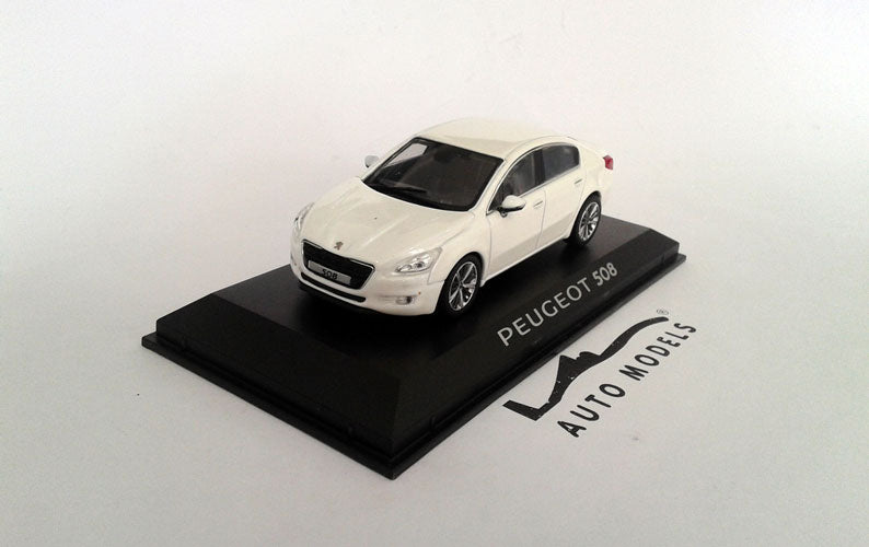 Norev Peugeot 508 Blacnc Nacre White