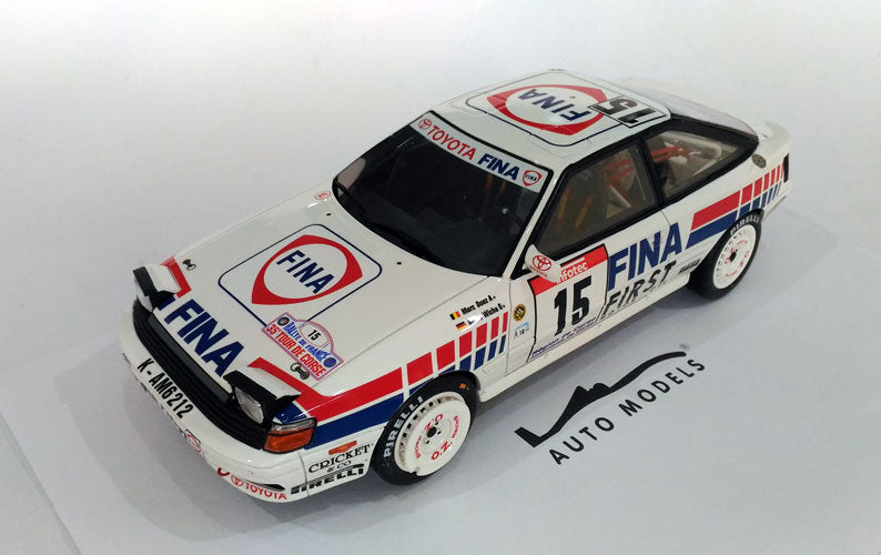 Ottomobile Toyota Celica GT-Four (ST165) Tour de Corse 1991 #15 Marc Duez White