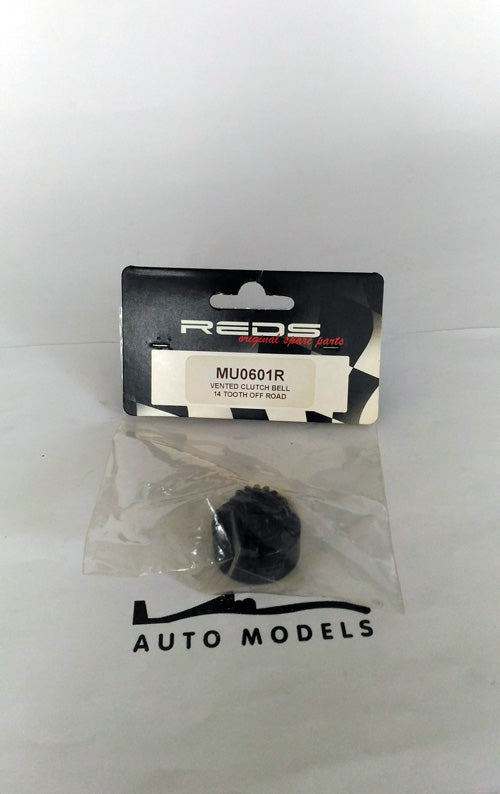 Red Racing Vented Clutch Bell 14 Tooth Off Road