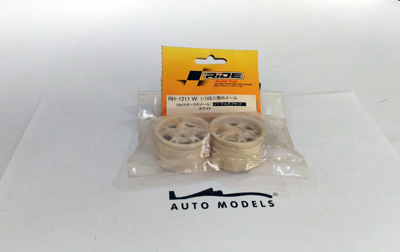 Ride Racing Team Mini 5W-Wheel Normal Off Set White