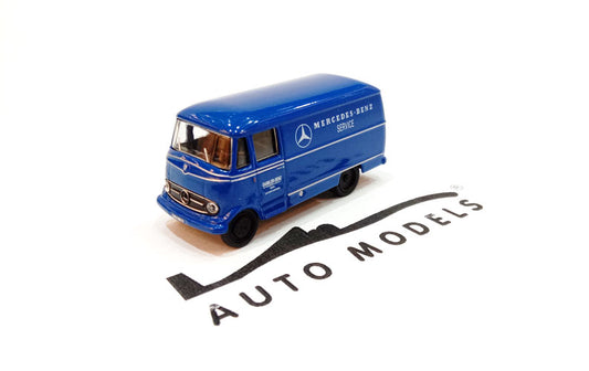 Schuco Mercedes Benz L319 Van Blue