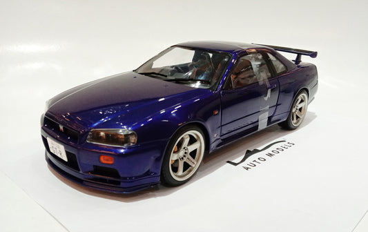Solido Nissan Skyline R34 GT-R Midnight Purple 1999