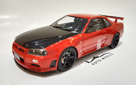 Solido Nissan Skyline GT-R (R34) Active Red 1999