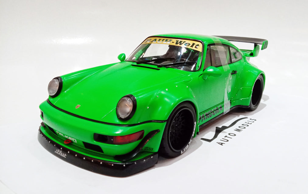 Solido Porsche RWB Body Kit 964 Pandora One Green 2011