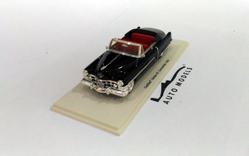 Spark Model Cadillac Series 61 Convertible 1950 Black