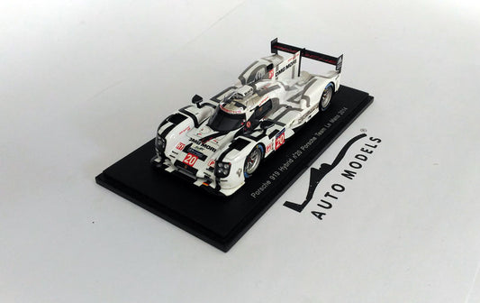 Spark Model Porsche 919 Hybrid N.20 Le Mans 2014 White