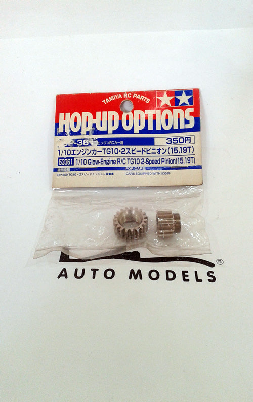 Tamiya TG10 2 Speed Pinion 15,19T