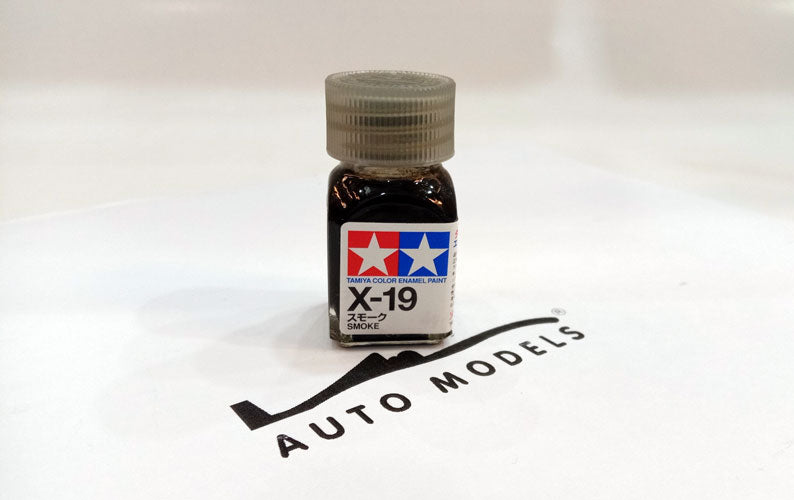 Tamiya X-19 Smoke Enamel Paint