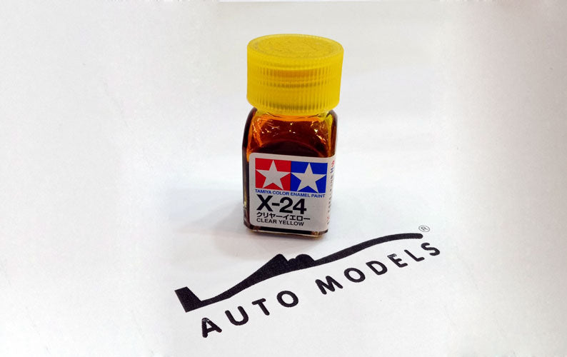 Tamiya X-24 Clear Yellow Enamel Paint