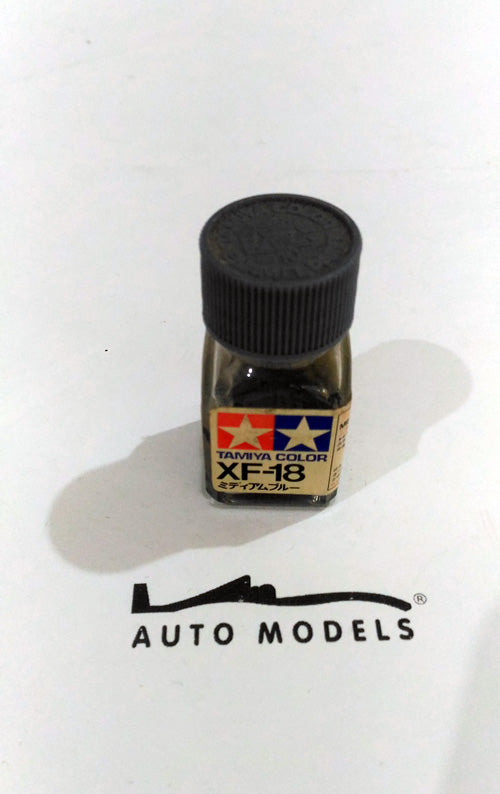 Tamiya XF-18 Medium Blue Enamel Paint