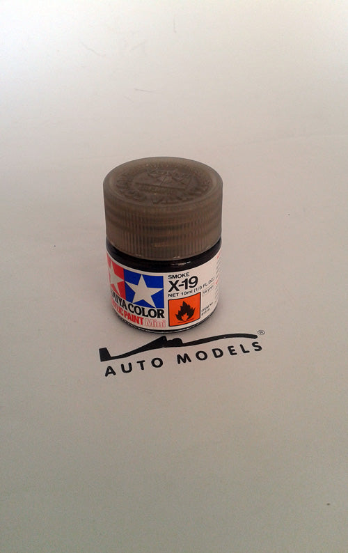 Tamiya X-19 Smoke Acrylic Mini Paint