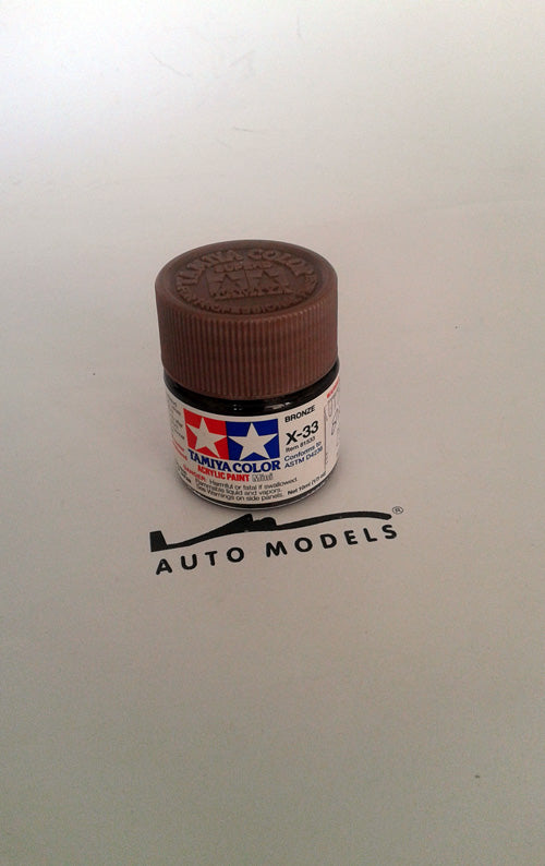 Tamiya X-33 Bronze Acrylic Mini Paint