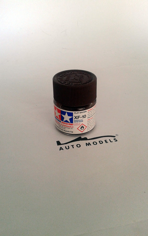 Tamiya XF-10 Flat Brown Acrylic Mini Paint