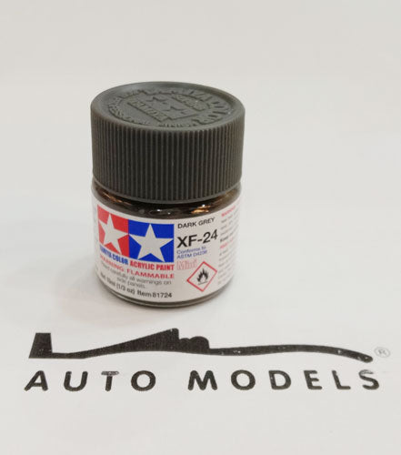 Tamiya XF-24 Dark Grey Acrylic Mini Paint