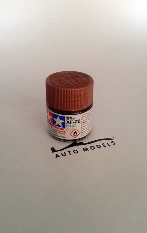Tamiya XF-28 Flat Dark Cooper Acrylic Mini Paint
