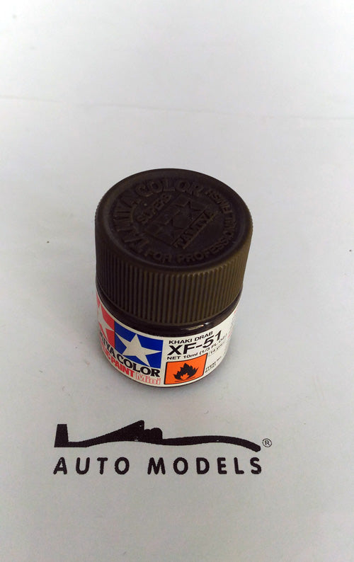 Tamiya XF-51 Flat Khaki Drab Acrylic Mini Paint