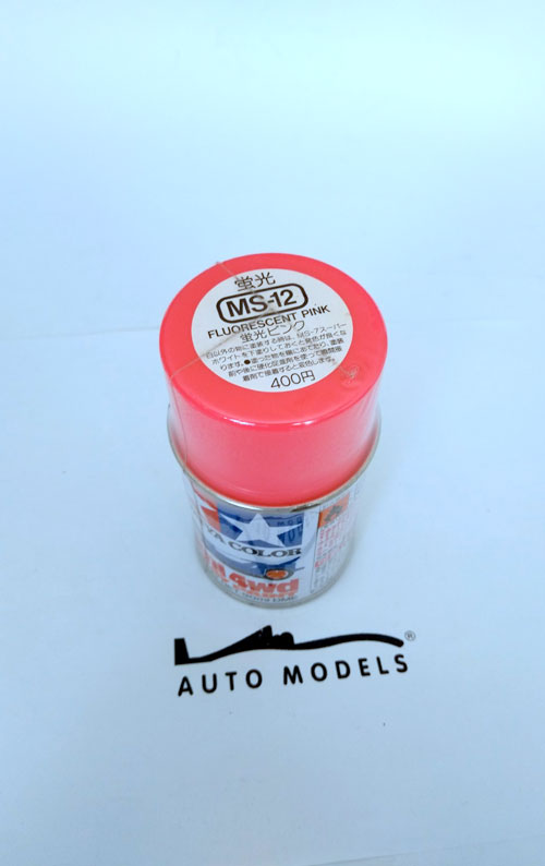 Tamiya MS-12 Fluorescent Pink Paint