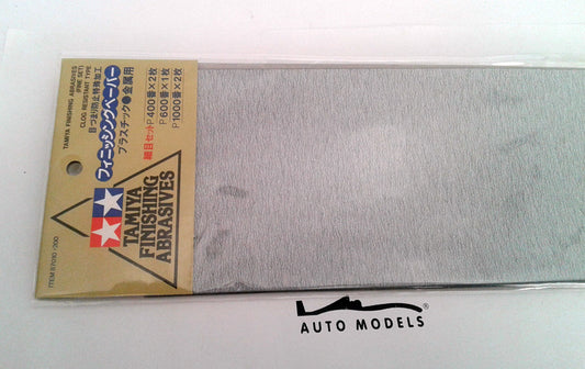 Tamiya Finishing Abrasives 400/600/1000