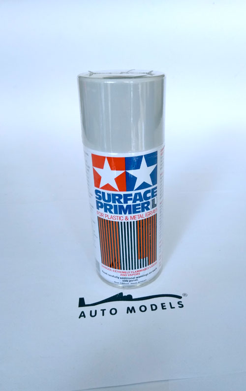 Tamiya Surface Primer L For Plastic & Metal Gray