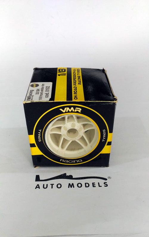 VMR 1:8 33 SH Front Tyres VMR White Rim