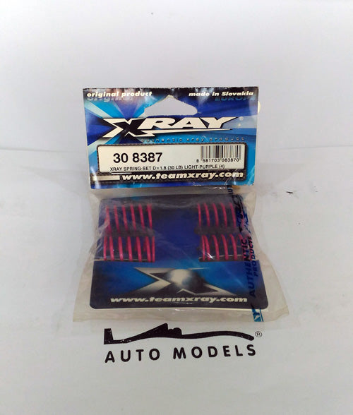 XRAY Spring-Set D=1.8 (30 Lb) Light-Purple (4)