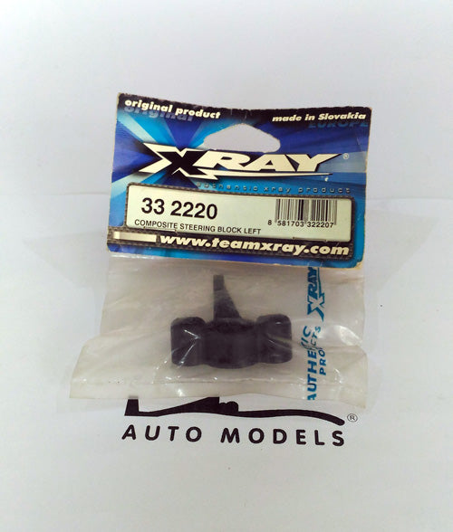 XRAY Composite Steering Block Left - V2