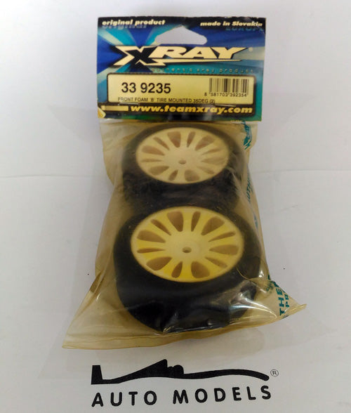 XRAY Front Foam [B] Tire Mounted 35deg (2)