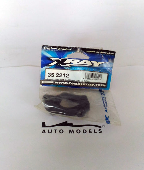 XRAY XB808 Composite Caster Block 10 Right