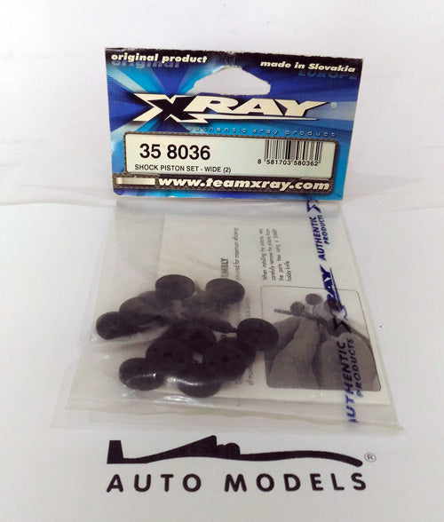 XRAY Shock Piston Set - Wide (2)