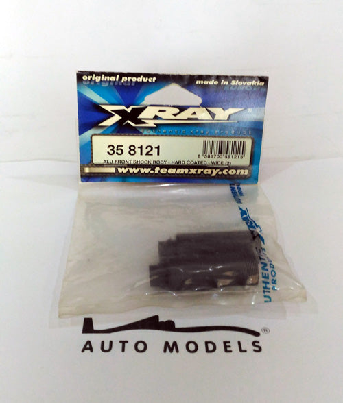 XRAY Aluminum Front Shock Body - Hard Coated - Wide (2)