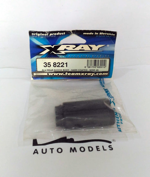 XRAY Aluminum Rear Shock Body - Hard Coated - Wide (2)