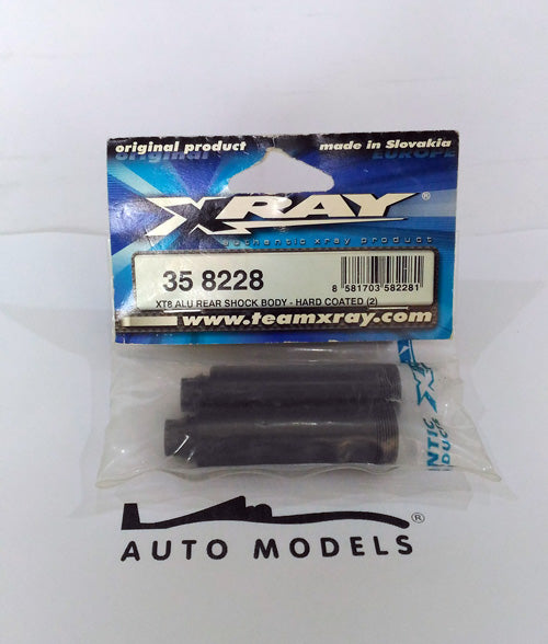 Xray XT8 Aluminum Rear Shock Body - Hard Coated (2)