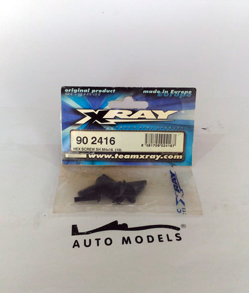 XRAY Hex Screw SH M4x16 (10)